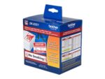 Brother DK2251 Black/red on white Roll 6.2 cm x 15.2 m
