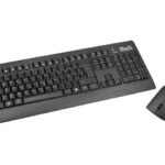 KlipX combo teclado+mouse inalambrico 2,4GHz espanol