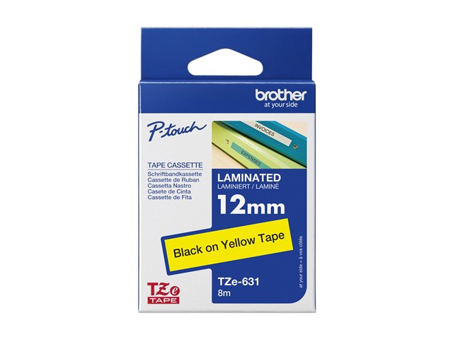 25ecae6a-c30b-4ec3-b07b-f52b0825bd8e BROTHER CiNTA ROTULADORA TZE-631(12MMx8.01 METROS) - Imagen 1
