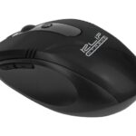 KlipX Mouse Inalambrico 6 botones 1600DPI Negro