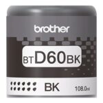 Brother Botella Tinta BTD60BK Negra 6500 pag