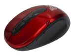 KlipX Mouse inalambrico 6 botones 1600 DPI Rojo