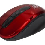 KlipX Mouse inalambrico 6 botones 1600 DPI Rojo