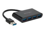 Kensington hub uh4000 usb 3.0 para 4 puertos compacto negro - Imagen 3