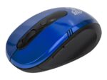 KlipX Mouse inalambrico 6 botones 1600 DPI azul