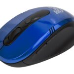 KlipX Mouse inalambrico 6 botones 1600 DPI azul