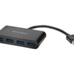 Kensington hub uh4000 usb 3.0 para 4 puertos compacto negro