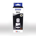 Epson T504120-AL Black Ink Bottle