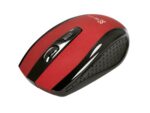 KlipX mouse inalambrico 3D de 6 botones 2,4GHz USB nano rojo - Imagen 2