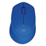 Logitech Mouse Inalámbrico M280 2.4 GHZ Azul