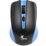 Xtech Mouse inalambrico 1600DPI 4 botones azul