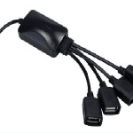 XTECH HUB USB 2.0 DE 1 PUERTO USB DA 4 PUERTOS USB