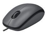 Logitech Mouse M90 USB Negro ambidiestro/ 1000 DPI