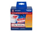 Brother DK2251 Black/red on white Roll 6.2 cm x 15.2 m - Imagen 4