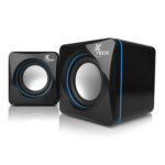 XTECH PARLANTE MINI PARA PC 2,0, 5W RMS, USB Y 3,5MM - Imagen 2