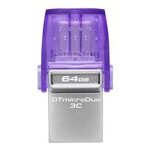 Kingston 64GB DataTraveler microDuo 3C 200MB/s dual USB-A +