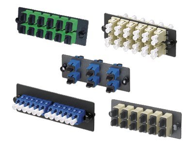 2616aef2-d8b4-4a51-9533-73368b867f41-1 Panduit panel del adaptador de fibra LC es OS1/Os2 6 puertos - Imagen 1