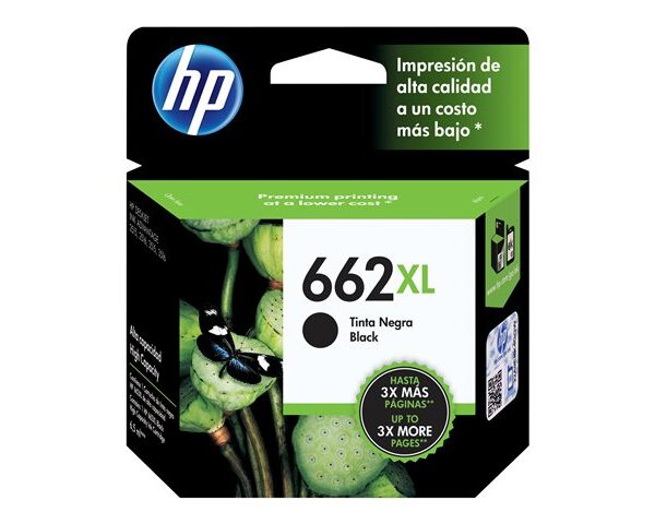 HPc CZ105AL 662XL Black Ink Cartridge 360 pages