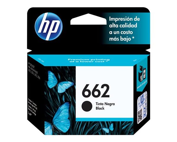 HPc CZ103AL 662 Black Ink Cartridge 120 pages