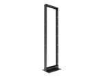 NXT Rack abierto 45U de 2 postes Acero Negro