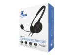 Xtech Conferencing headset with mic wired 3.5mm TRRS XTH-230 - Imagen 6