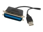 StarTech.com 6 ft. 1.8 m USB to Parallel Port Adapter IEEE-1284 Male/Male - USB to Centronics Cable - Imagen 2