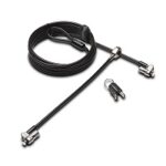 Kensington Cable MicroSaver 2.0 Twin Notebook Lock (2.4mts)