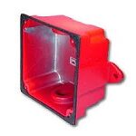 Notifer caja trasera resistente a la interperie para alarma 4.33x1.55x4.33 pulgadas