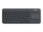 Logitech Teclado Smart TV K400 Plus Black inalambrico - Imagen 2