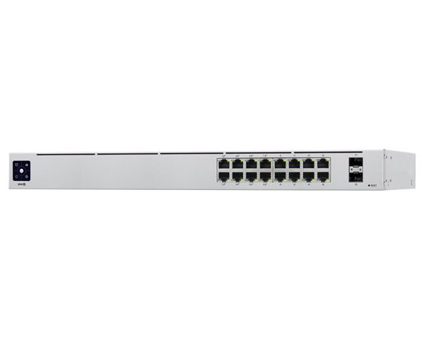 UBQ Switch 16p con 8xGE PoE+ (42W) y 8xGE no PoE y 2xSFP