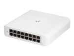 UBQ Switch 16p con 8xGE PoE+ (45W) y 8xGE no PoE (sobremesa)