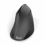KlipX mouse vertical inalambrico 2.4 Ghz negro hasta 1600DPI - Imagen 5