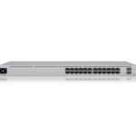 UBQ Switch L3 24xGE PoE con 16xPoE+ y 8xPoE++ (400W) y 2xSFP