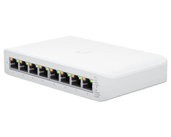 UBQ Switch 8p con 4xGE PoE+ (52W) y 4xGE no PoE (sobremesa)