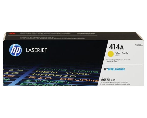 HP 414A Yellow LaserJet Toner Cartridge