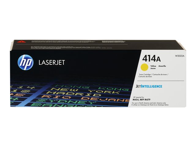 587ce2e1-ce52-44f5-80b7-0ea5d2cf4cb8-1 HP 414A Yellow LaserJet Toner Cartridge - Imagen 1