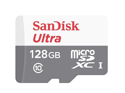 L2783-1 SanDisk 128GB ULTRA w/adapter USH-1 C10 100MB - Imagen 1