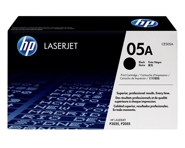 HPc CE505A #05A Black Toner 2300 pages