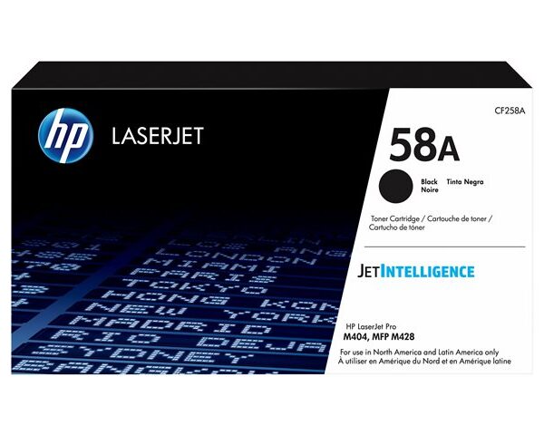 HP 58A Black LaserJet Toner Cartridge