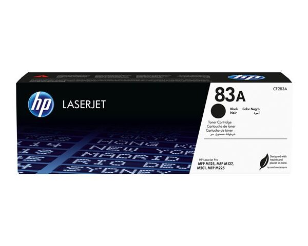HP 83A - CF283A - toner cartridge - 1 x black - 1500 pages -