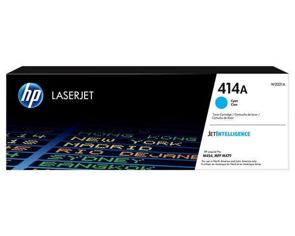 HP 414A Cyan LaserJet Toner Cartridge