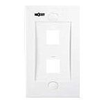 Nexxt Wall Plate 2 Port WH