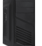 Xtech pc case ATX 600W ps black no logo XTQ-200