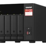QNAP Desktop 4-bay NAS/iSCSI IP-SAN AMD Ryzen V1000 series