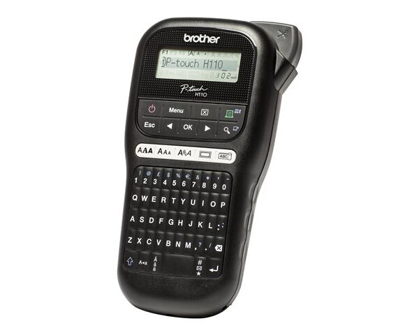 BROTHER ROTULADORA PT-H110BK PORTATIL 230 DPi TOUCH