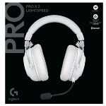 Logitech Pro x 2 Lightspeed Wireless Gaming Headset Blanco