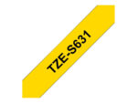 Brother TZES631 Black on yellow - Imagen 3