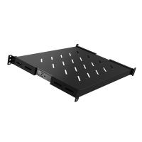 AW222NXT69 Nexxt NPS-4A1U3B 1U Sliding Adjustable 4 Point Shelf - Imagen 1