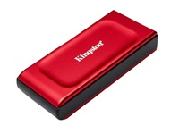Version 1.0.0 KNG 2TB SSD Ext XS1000 Rojo 1050mb/s USB-C a USB-A Inc.adapt - Imagen 1