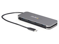 Stacked from 15 images. Method=C (S=4) StarTech.com Hub USB C de 4 Puertos USB-A - Tipo C a A - Imagen 1